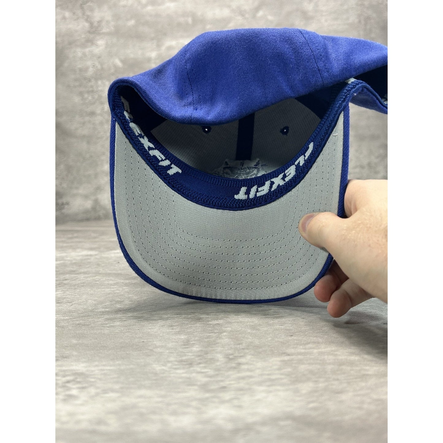 Vintage Duke Blue Devils NCAA Embroidered Logo Collegiate Fitted Hat S/M