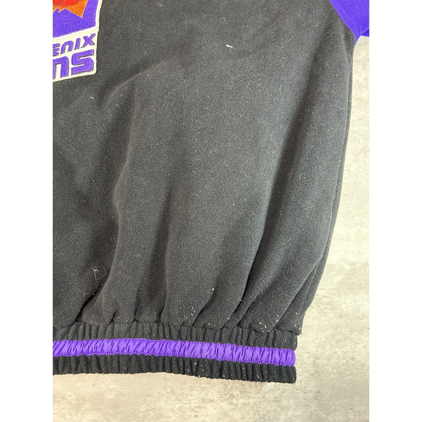 Vintage 90s Phoenix Suns NBA Embroidered Reversible Basketball Jacket Size XL