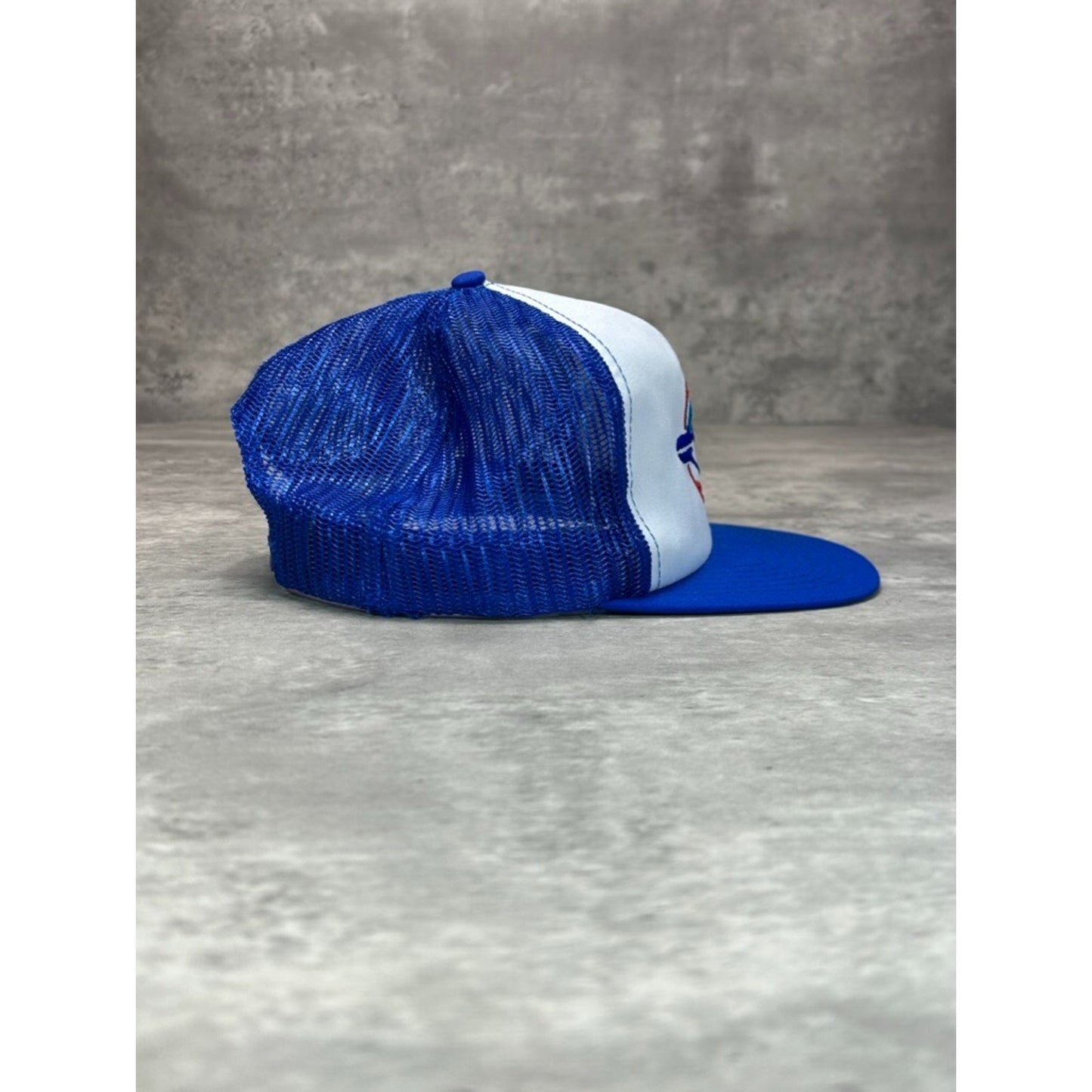 Vintage 80s/90s Toronto Blue Jays MLB Embroidered Trucker Snapback Hat OSFA
