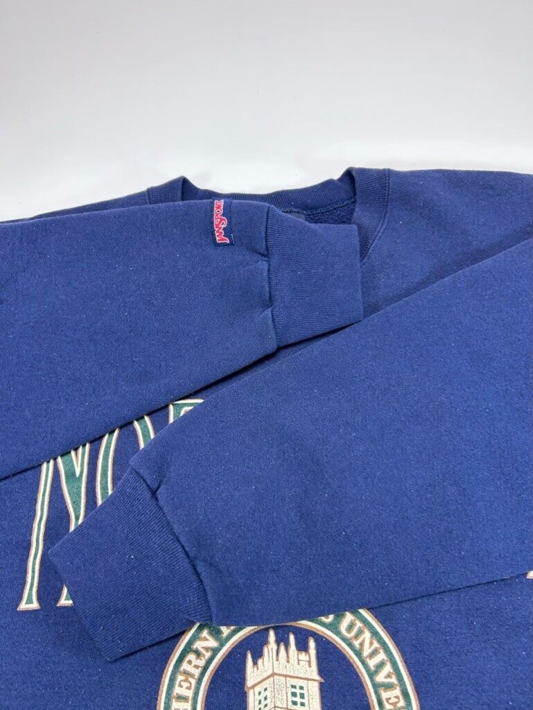 Vintage 90s Northern Illinois University Collegiate Crest Sweatshirt Size XXL