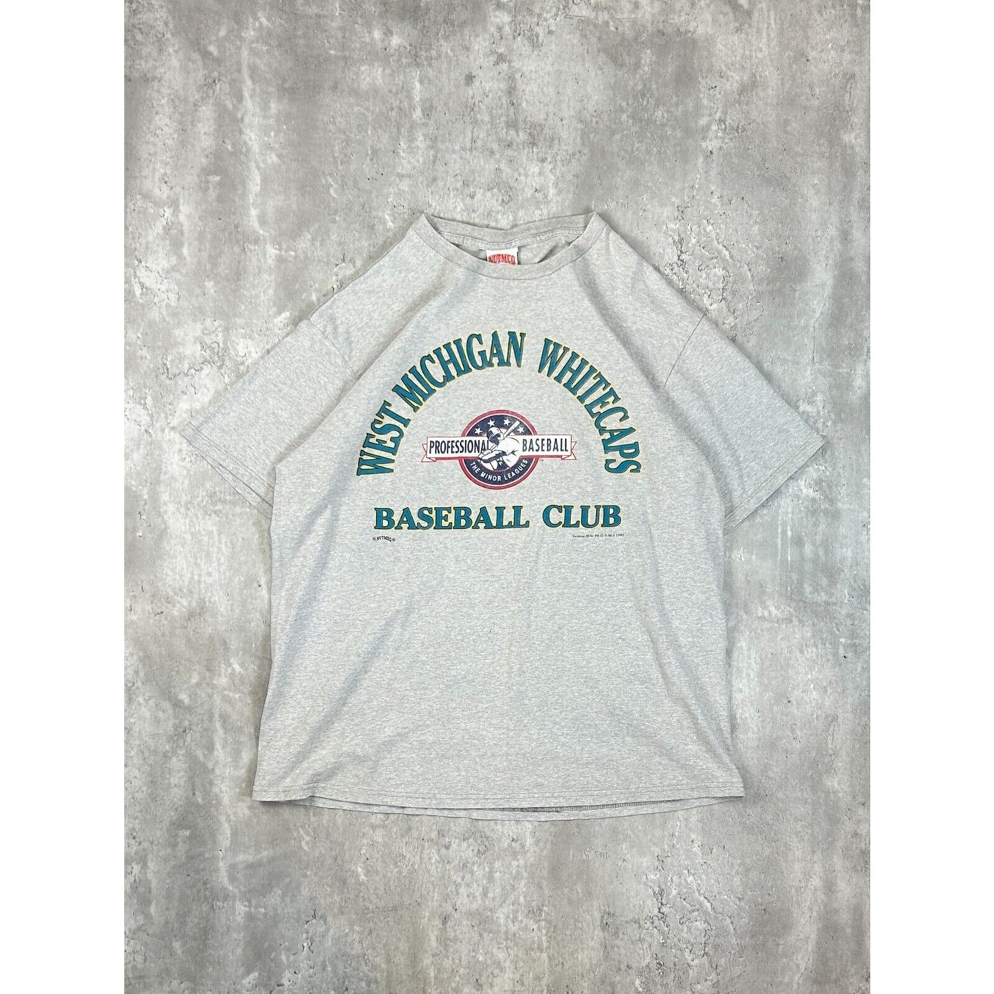 Vintage 1995 West Michigan Whitecaps Milb Baseball Club T-Shirt Size XL