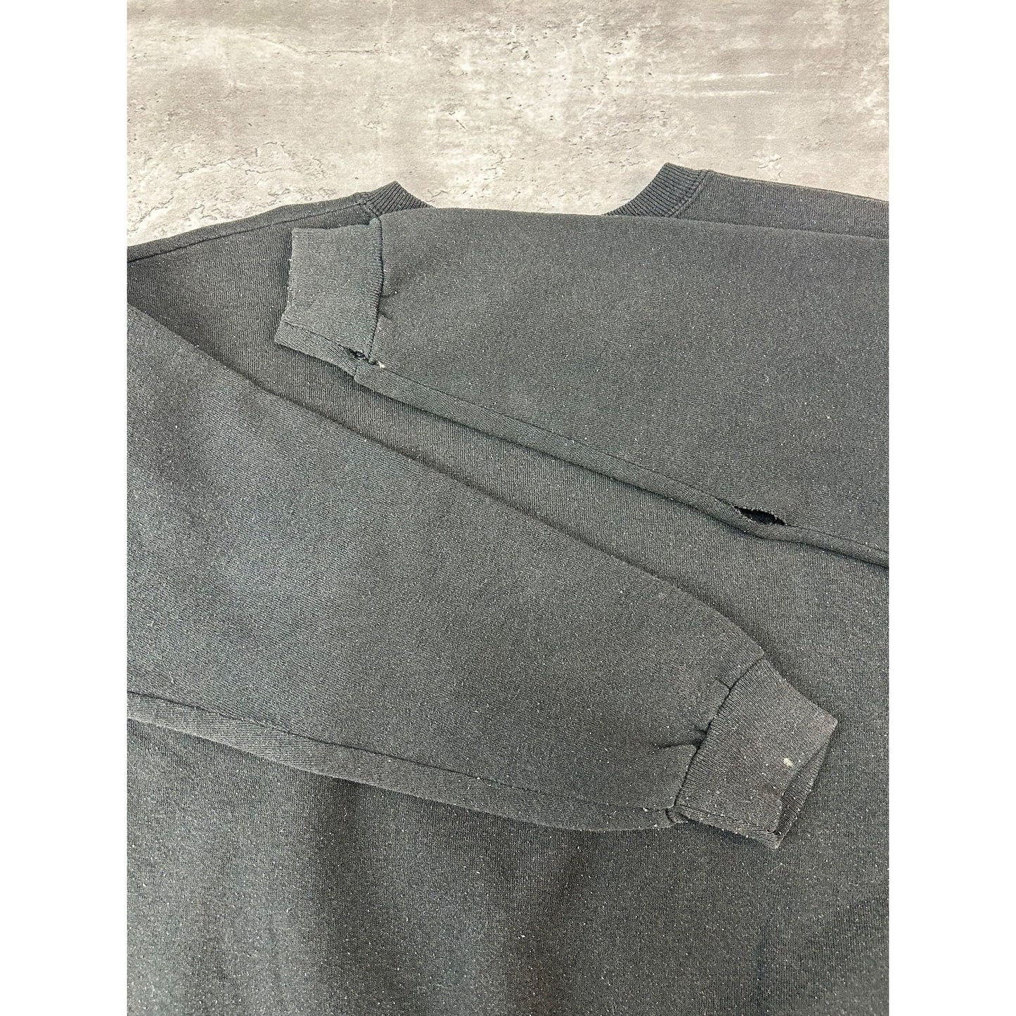 Vintage 1993 Carolina Panthers NFL Spellout Logo Graphic Sweatshirt Size Large