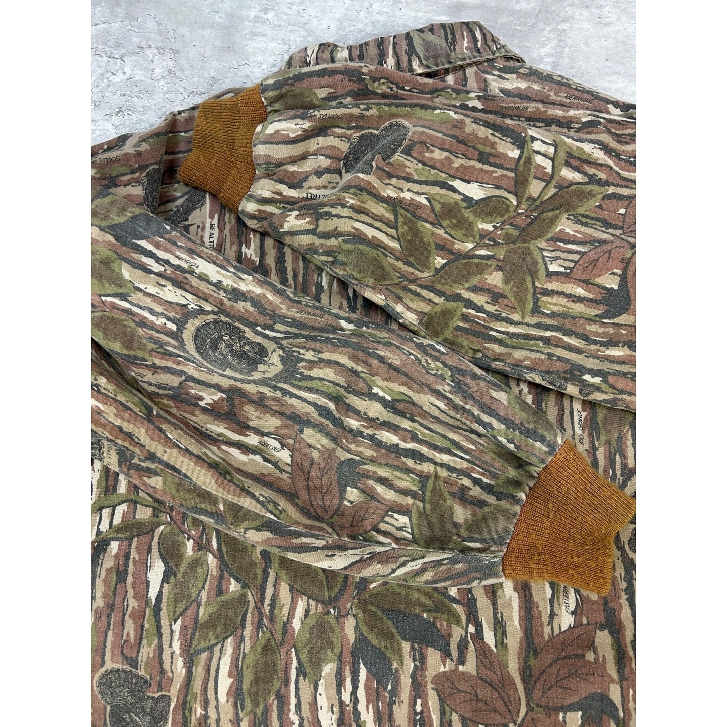 Vintage 80s/90s 10x Realtree Rio Grande Camo Hunting Jacket Size Large