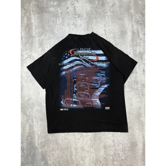 Vintage 2003 Nascar Winston Cup Stars Stripes And Speed Tour T-Shirt Size XL