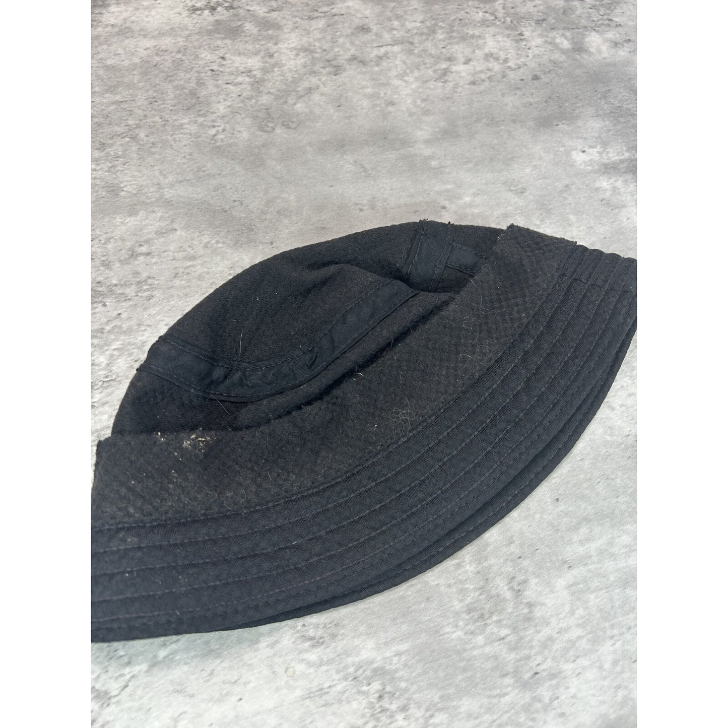 Vintage 90s Nike Embroidered Swoosh Bucket Hat OSFA Black