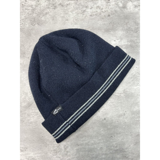 Vintage 2000s Adidas Embroidered Logo Patch Beanie Hat OSFA