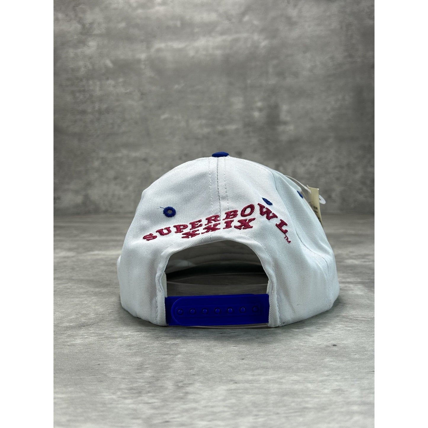 Vintage 1995 Super Bowl XXIX 49ers Vs Chargers NFL Embroidered Snapback Hat OSFA