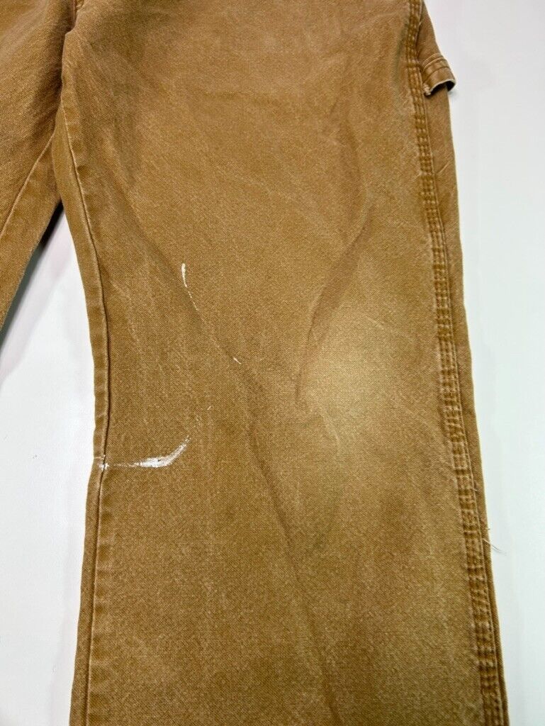 Vintage Dickies Canvas Workwear Carpenter Pants Size 36 Beige