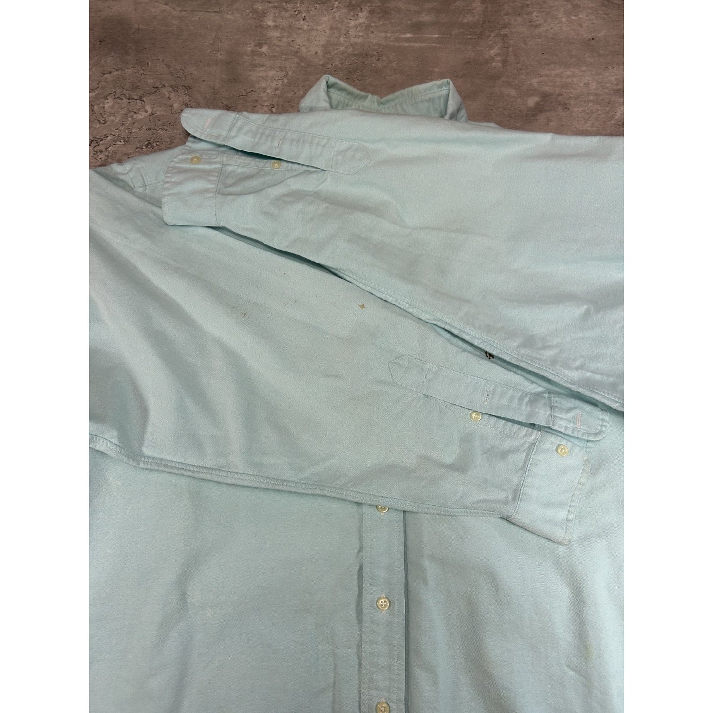 Vintage Polo Ralph Lauren Embroidered Pony Long Sleeve Button Up Shirt Sz XXL