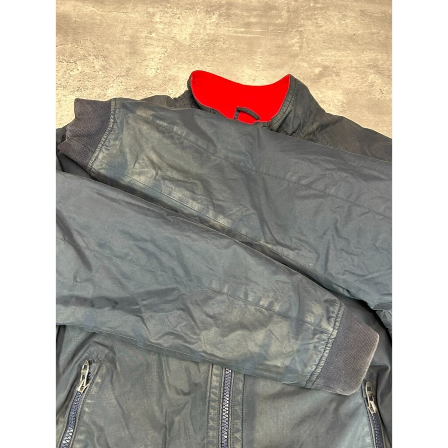 Vintage Polo Ralph Lauren Embroidered Pony Fleece Lined Bomber Jacket Size XXL