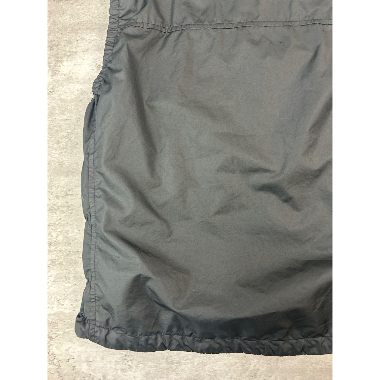 Vintage 2000s Nike ACG Nylon Hooded Full Zip Vest Size YOUTH Medium Black