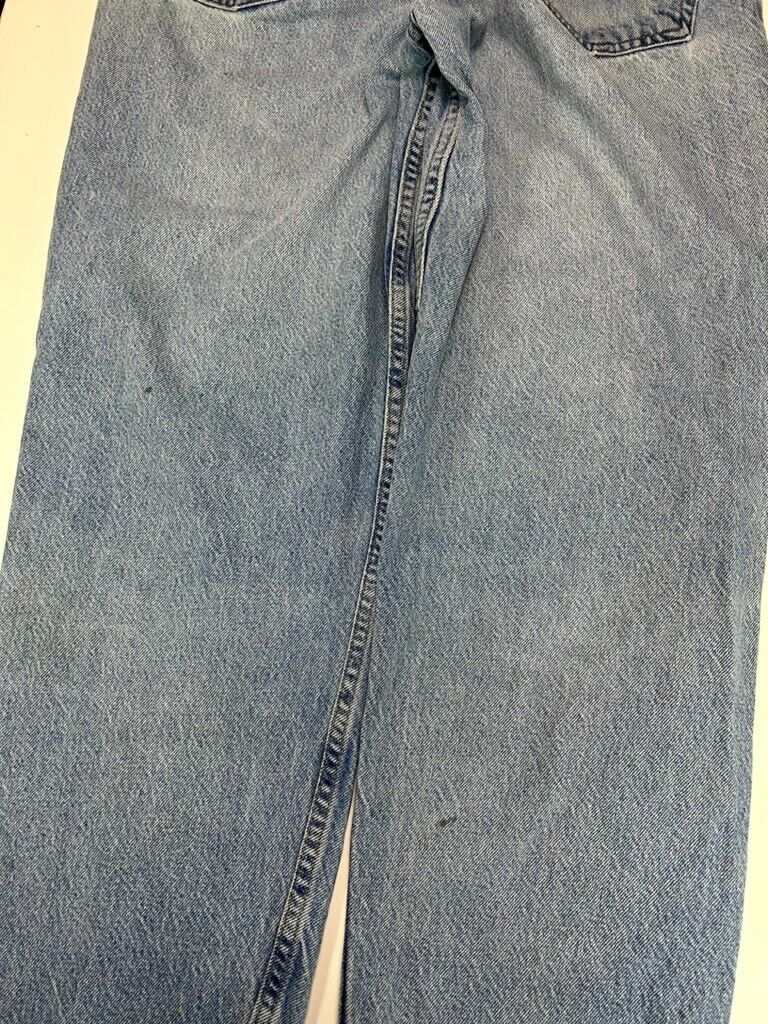 Vintage 90s Carhartt Light Wash Denim Workwear Pants Size 35