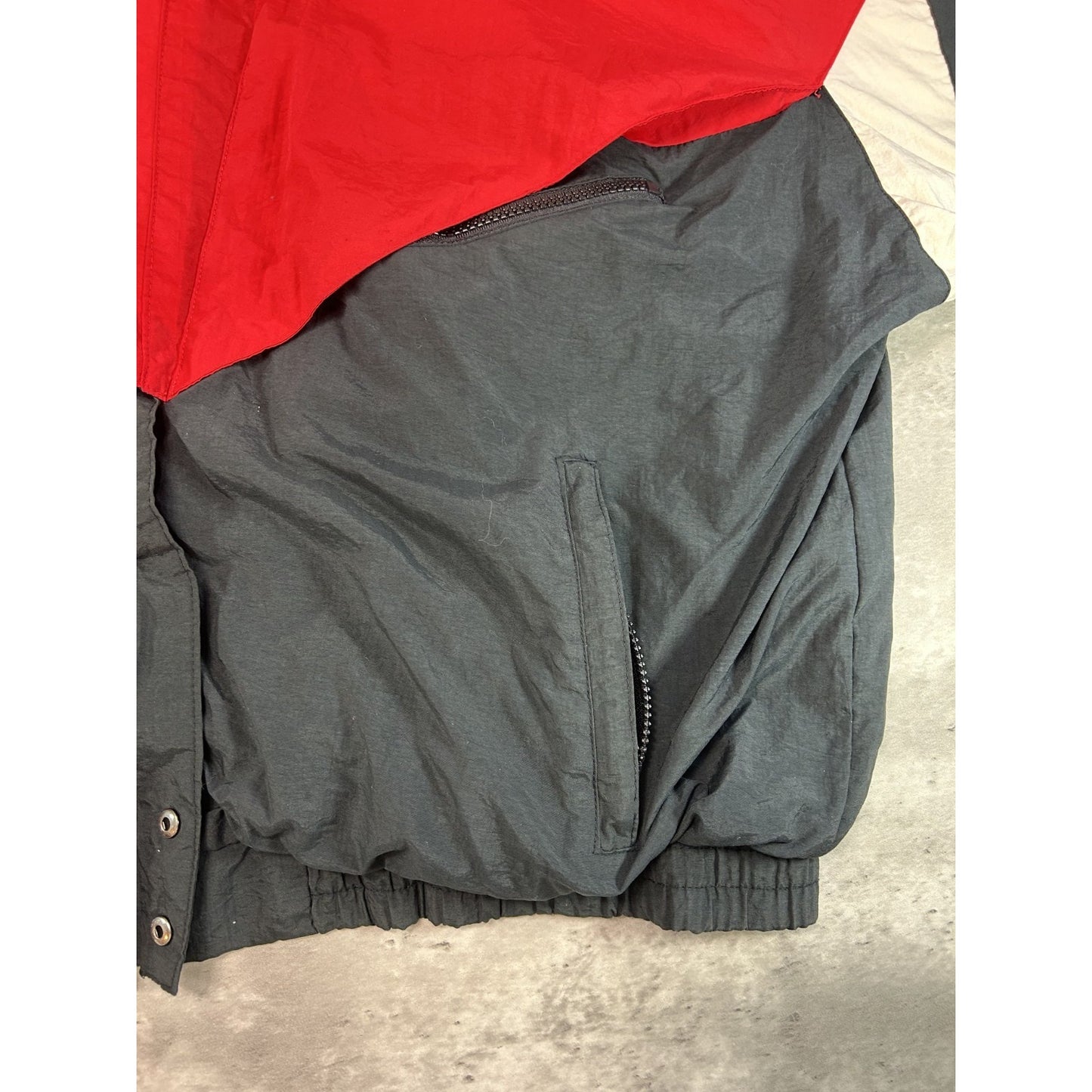 Vintage 90s Winston Cup Nylon Full Zip Windbreaker Jacket Size XL