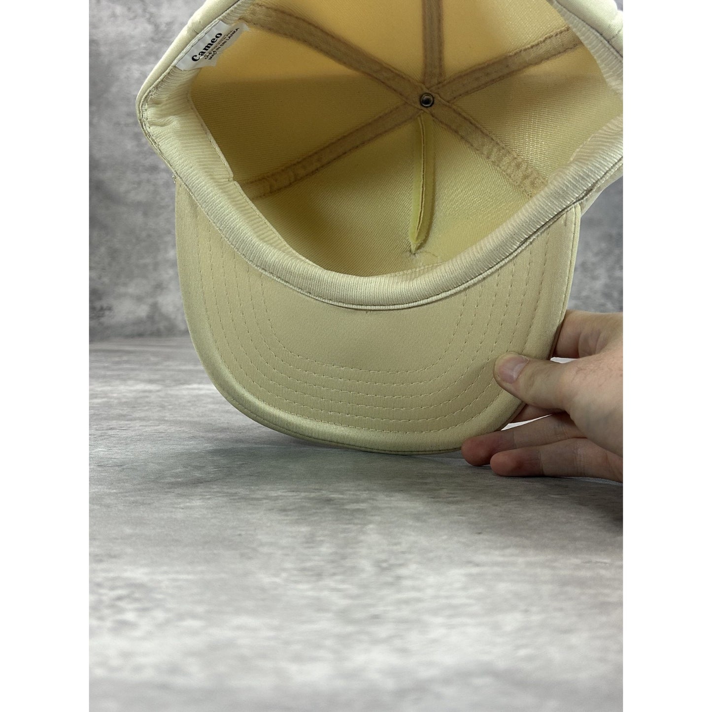 Vintage 80s Branson Missouri Spellout Graphic Destination Foam Snapback Hat OSFA