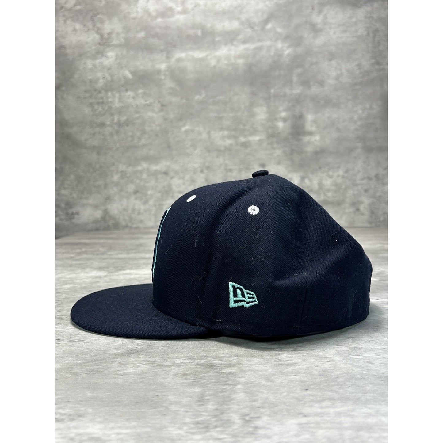 MiLB Embroidered Monster Logo Baseball Fitted Hat 7 1/2