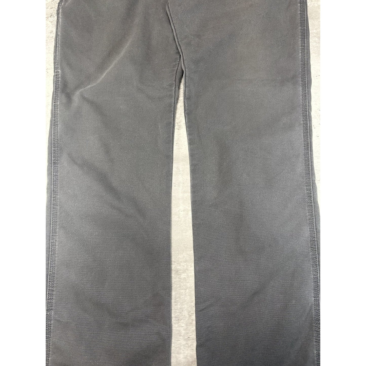 Dickies Flex Canvas Workwear Carpenter Pants Size 37 Gray