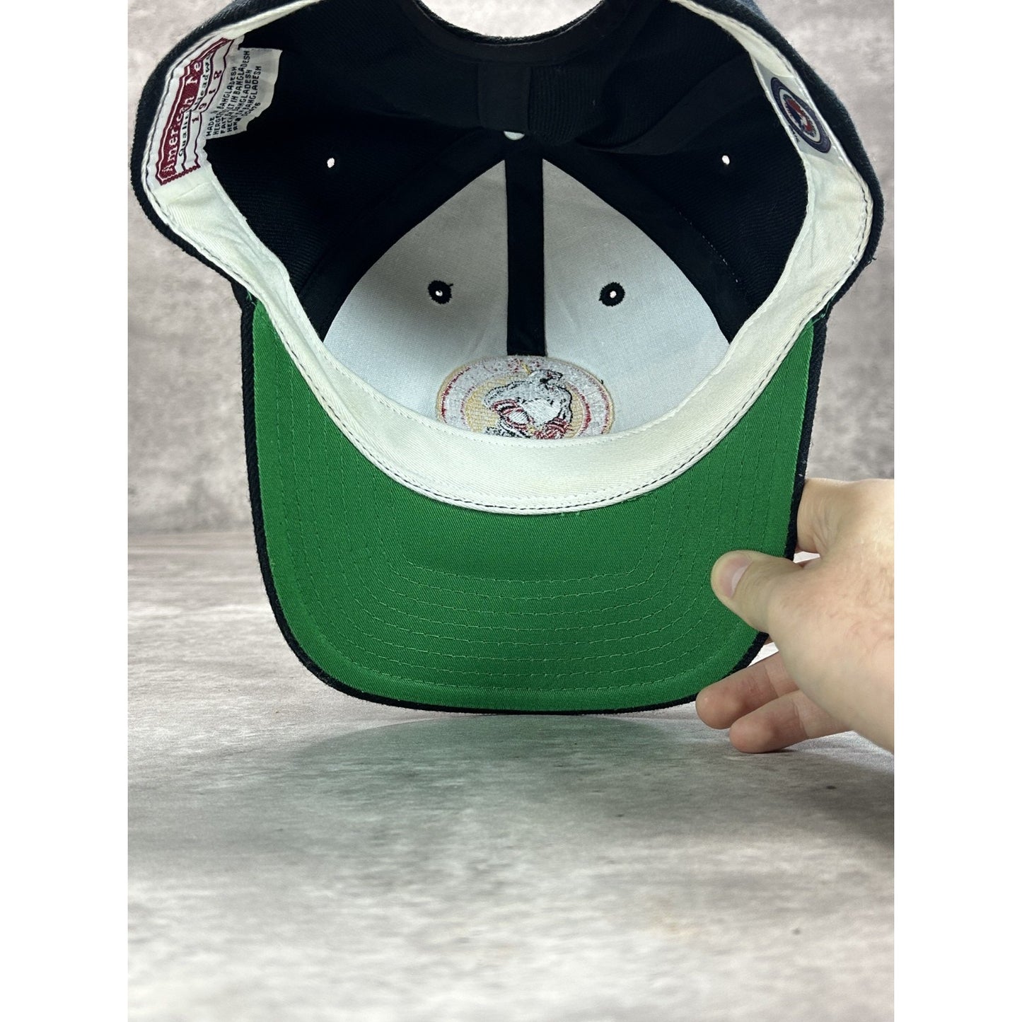 Vintage Wilkes Barre Scranton Penguins AHL Embroidered Hockey Snapback Hat OSFA