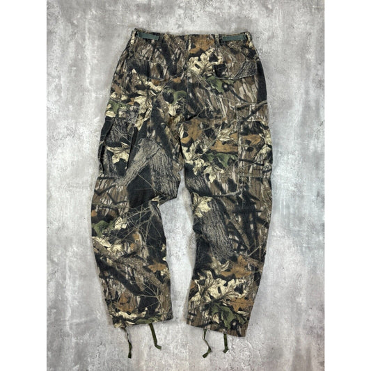 Vintage Hunting Camo Multi Pocket Cargo Pants Size 34