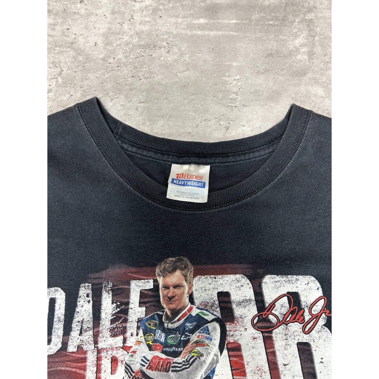 Dale Earnhardt Jr #88 Nascar National Guard Spell Out T-Shirt Size XL Black