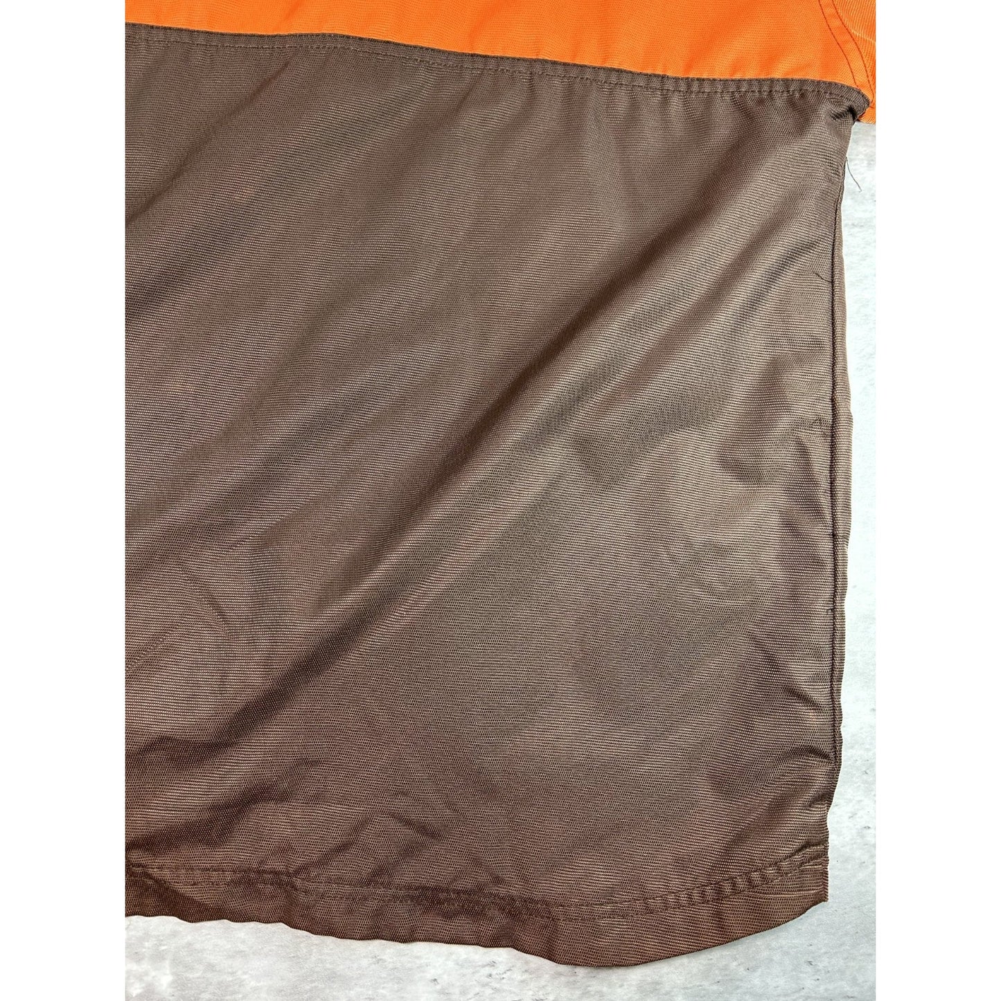 Vintage Cleveland Browns NFL Embroidered Logo Windbreaker Jacket Size XL