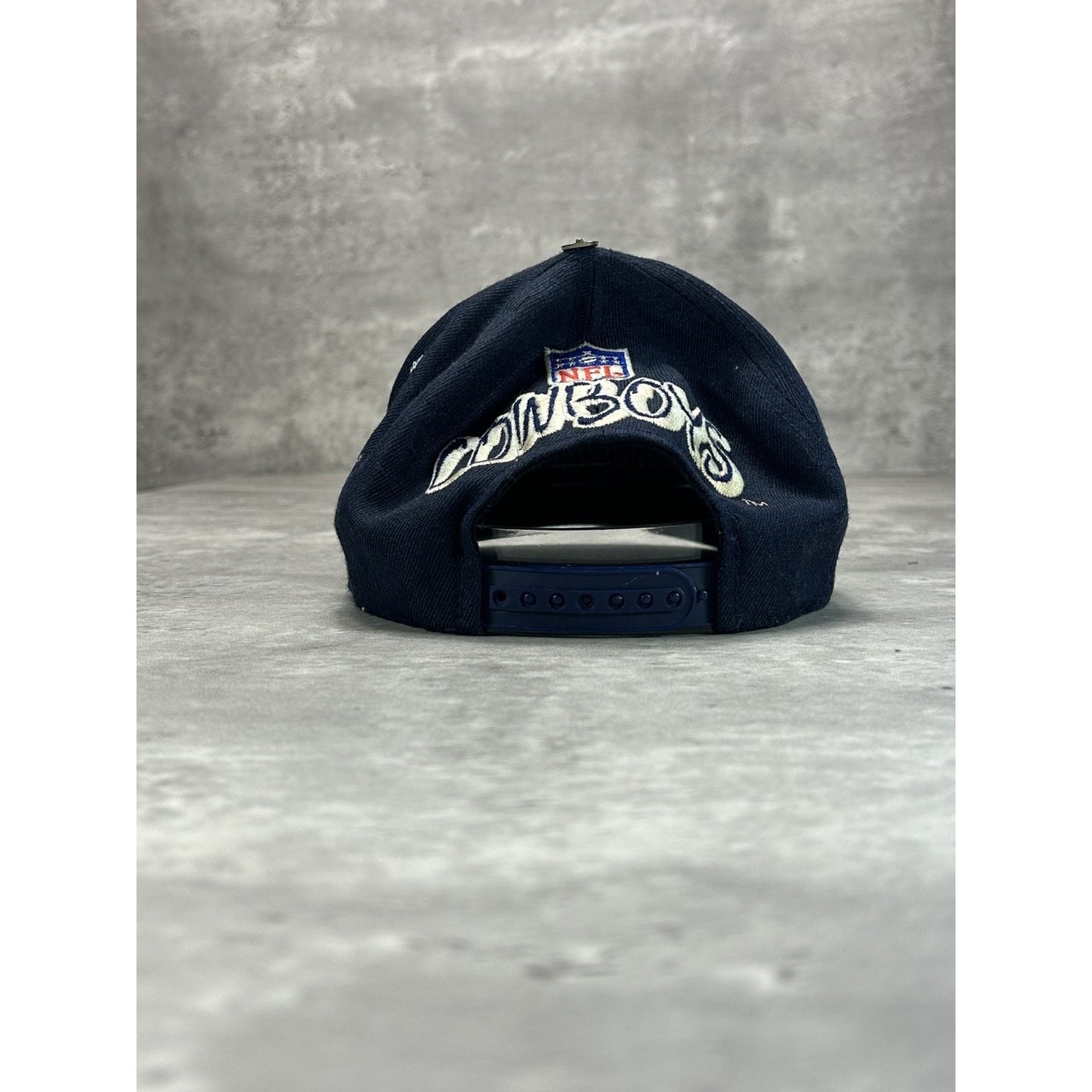 Vintage 90s Dallas Cowboys NFL Embroidered Logo Football Snapback Hat OSFA