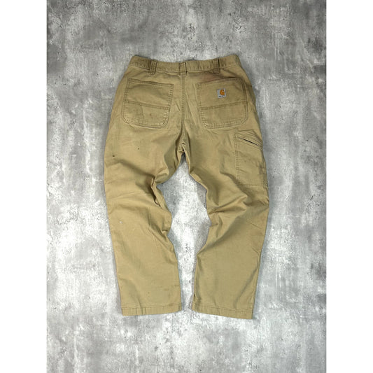 Carhartt Relaxed Fit Canvas Workwear Five Pocket Pants Size 34