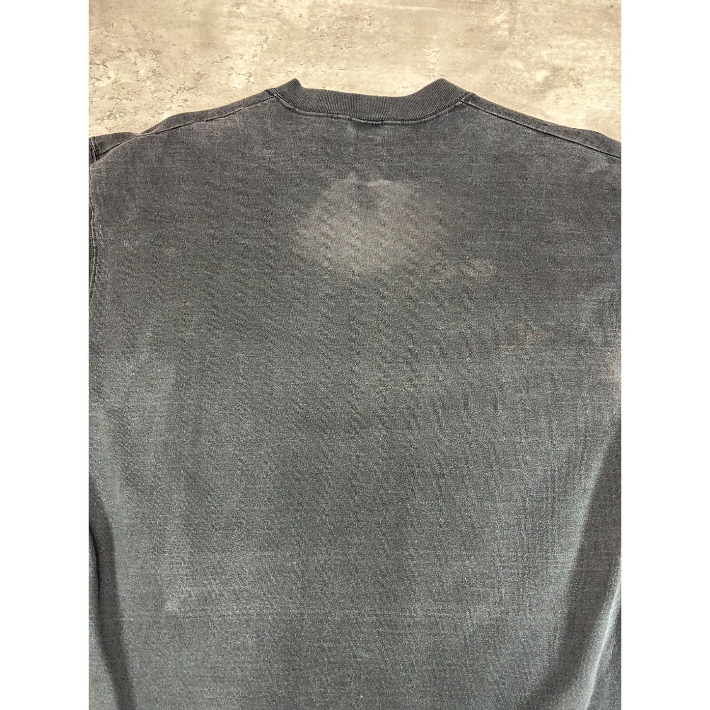 Vintage 1994 Levis Jeans 501 XX Graphic Spellout T-Shirt Size XL Black