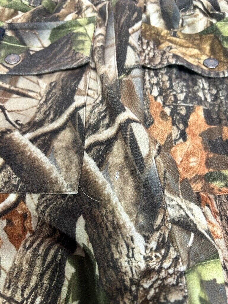 Vintage Scent Blocker Plus Realtree Hardwoods Camo Cargo Hunting Pants Size Small