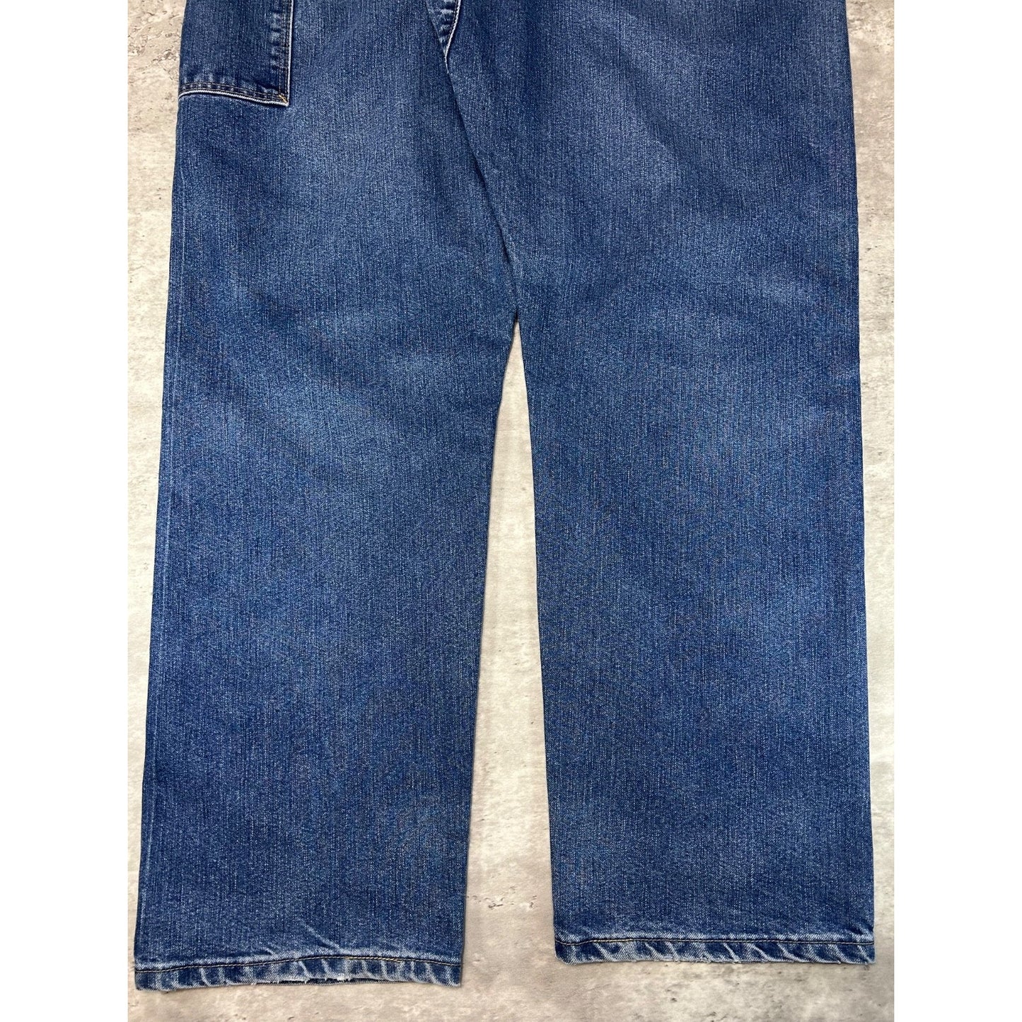 Vintage Wrangler Riggs Medium Wash Denim Carpenter Pants Size 39