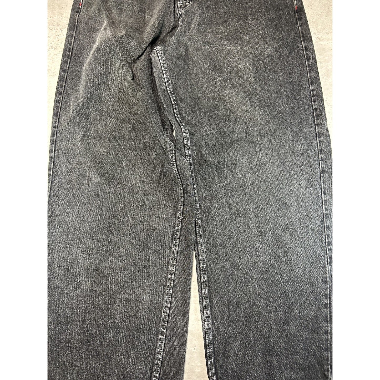 Vintage Y2K South Pole Baggy Fit Black Denim Pants Size 40