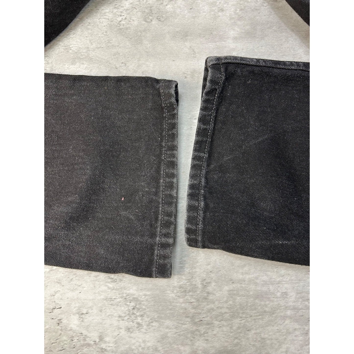 Vintage 90s Levis 505 Red Tab Black Denim Pants Size 32