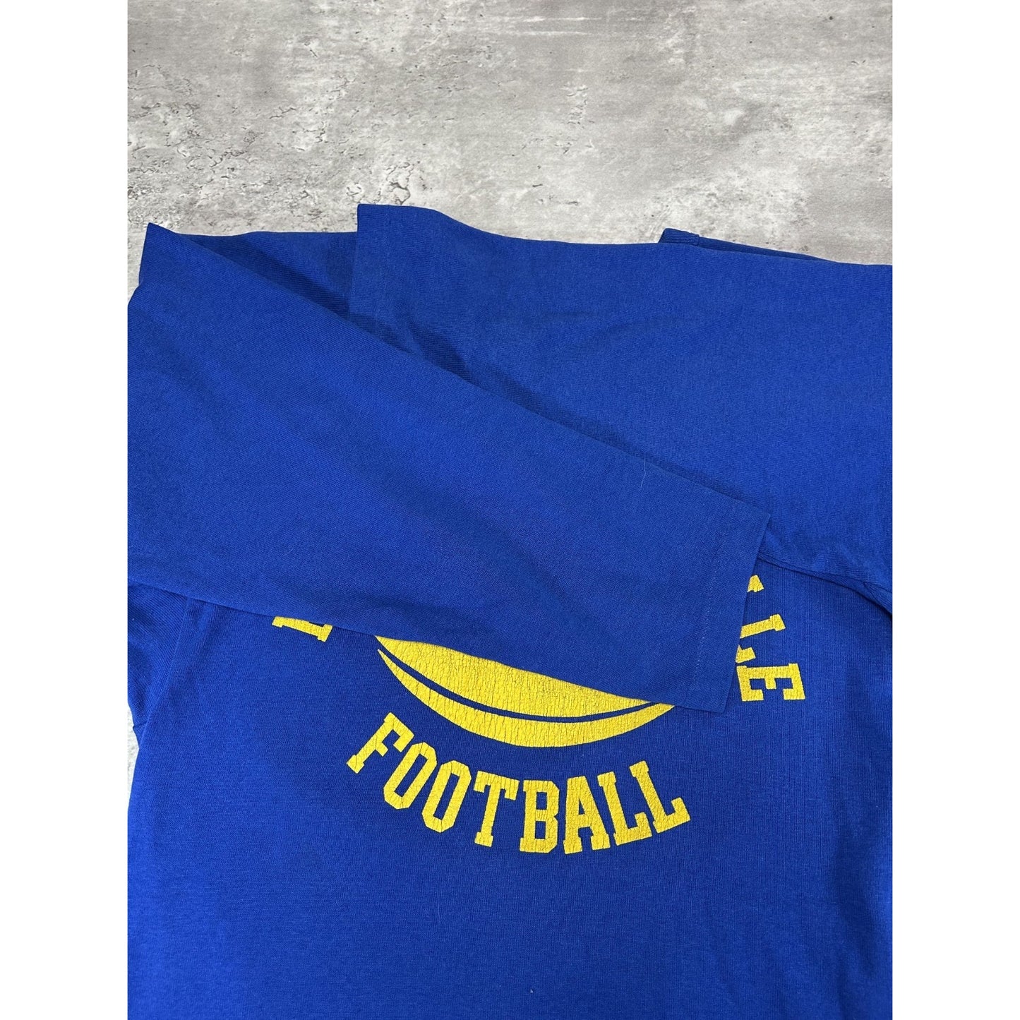 Vintage 1970s #32 Brandon Evansville Football Russell Athletic Jersey Sz Medium