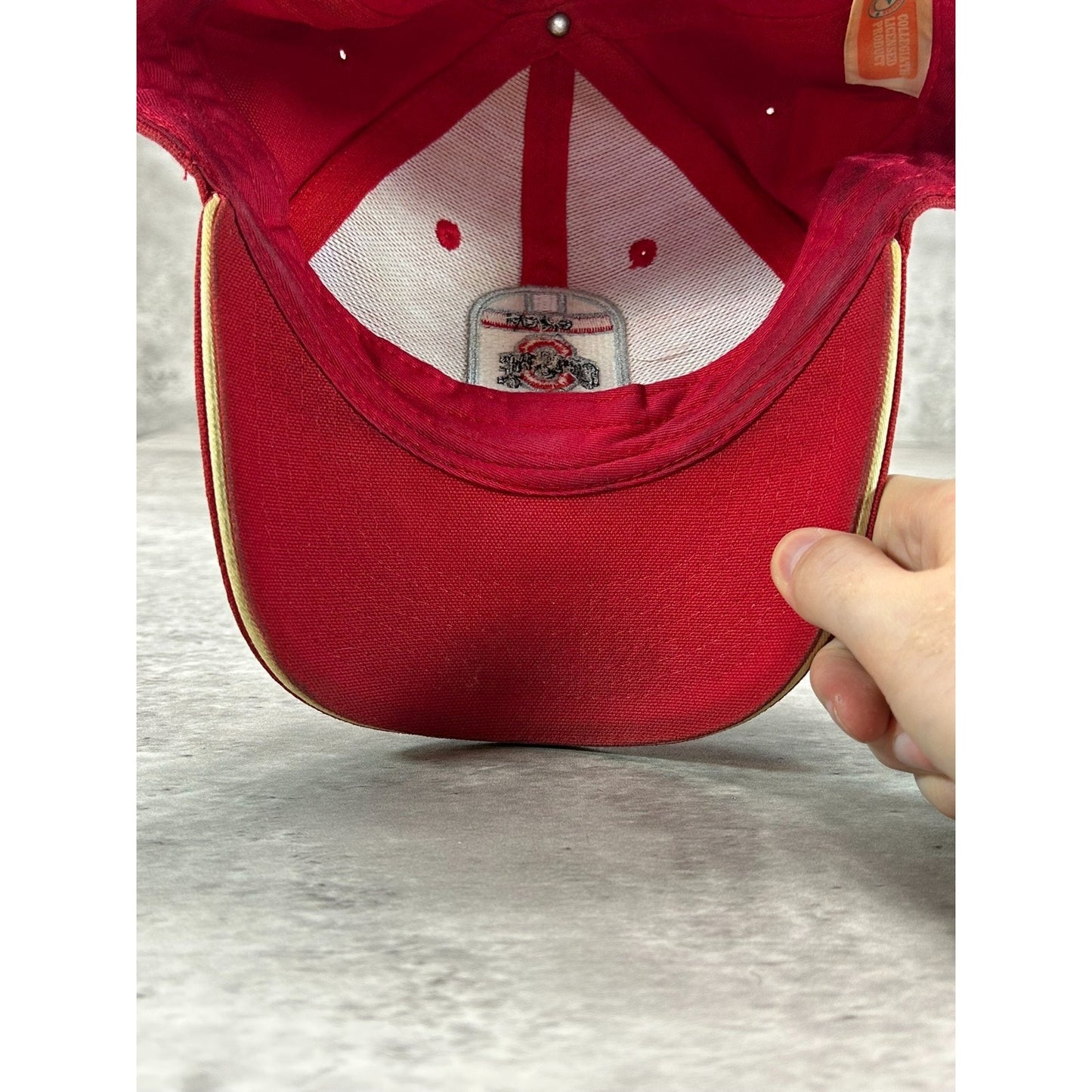 Vintage Ohio State Buckeyes NCAA Embroidered Logo Collegiate Strapback Hat OSFA