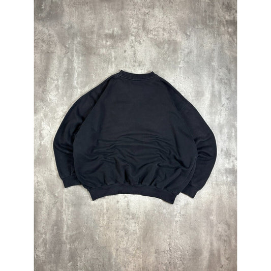 Vintage Cinncinati Bengals NFL Embroidered Spellout Football Sweatshirt Size XXL