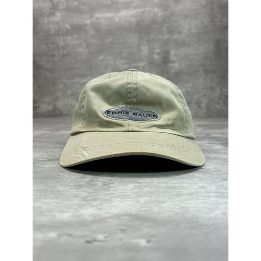 Vintage 90s Eddie Bauer Grateful Dead Embroidered Spellout Strapback Hat OSFA