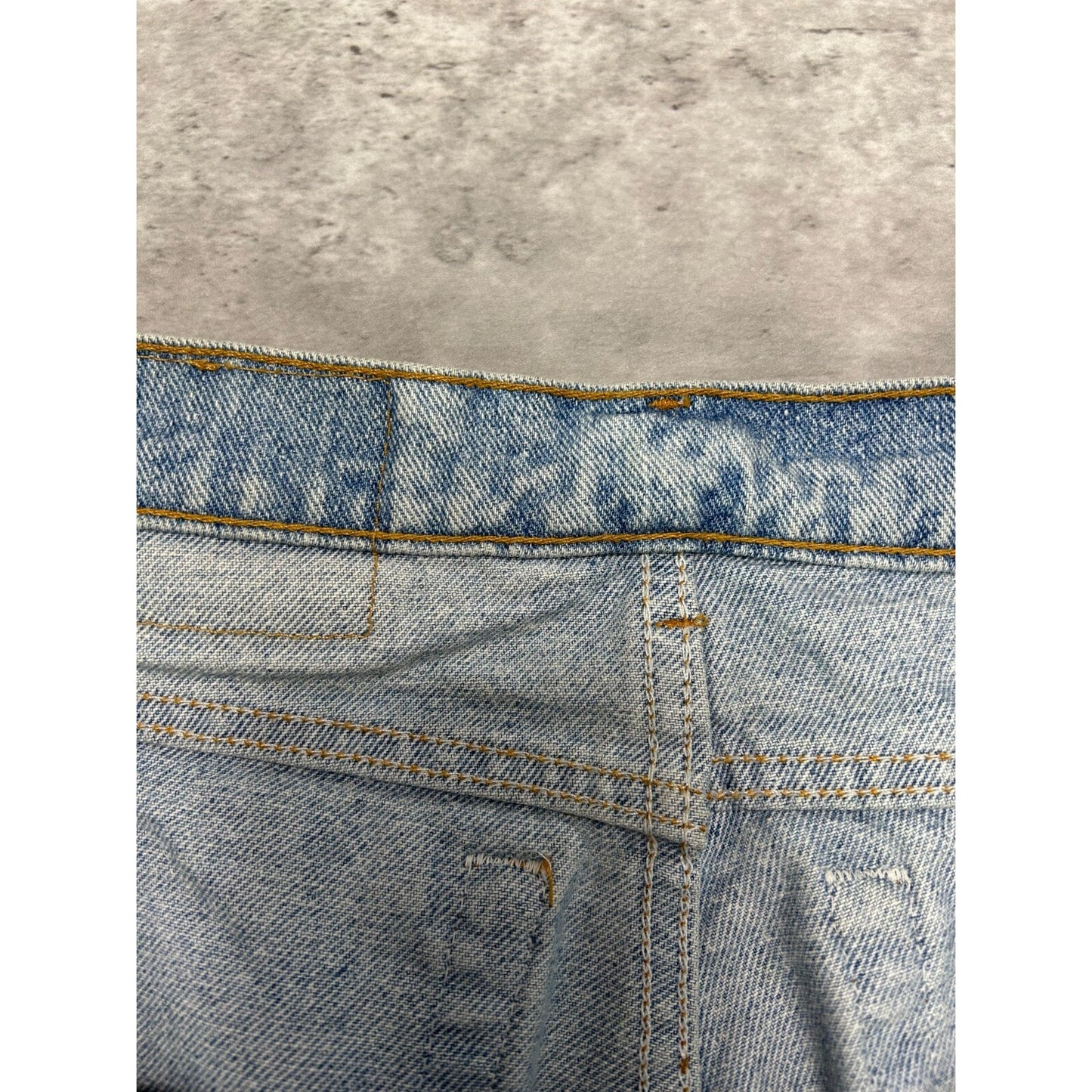Vintage 90s Levis XX 550 Red Tab Light Wash Denim Pants Size 37 Blue
