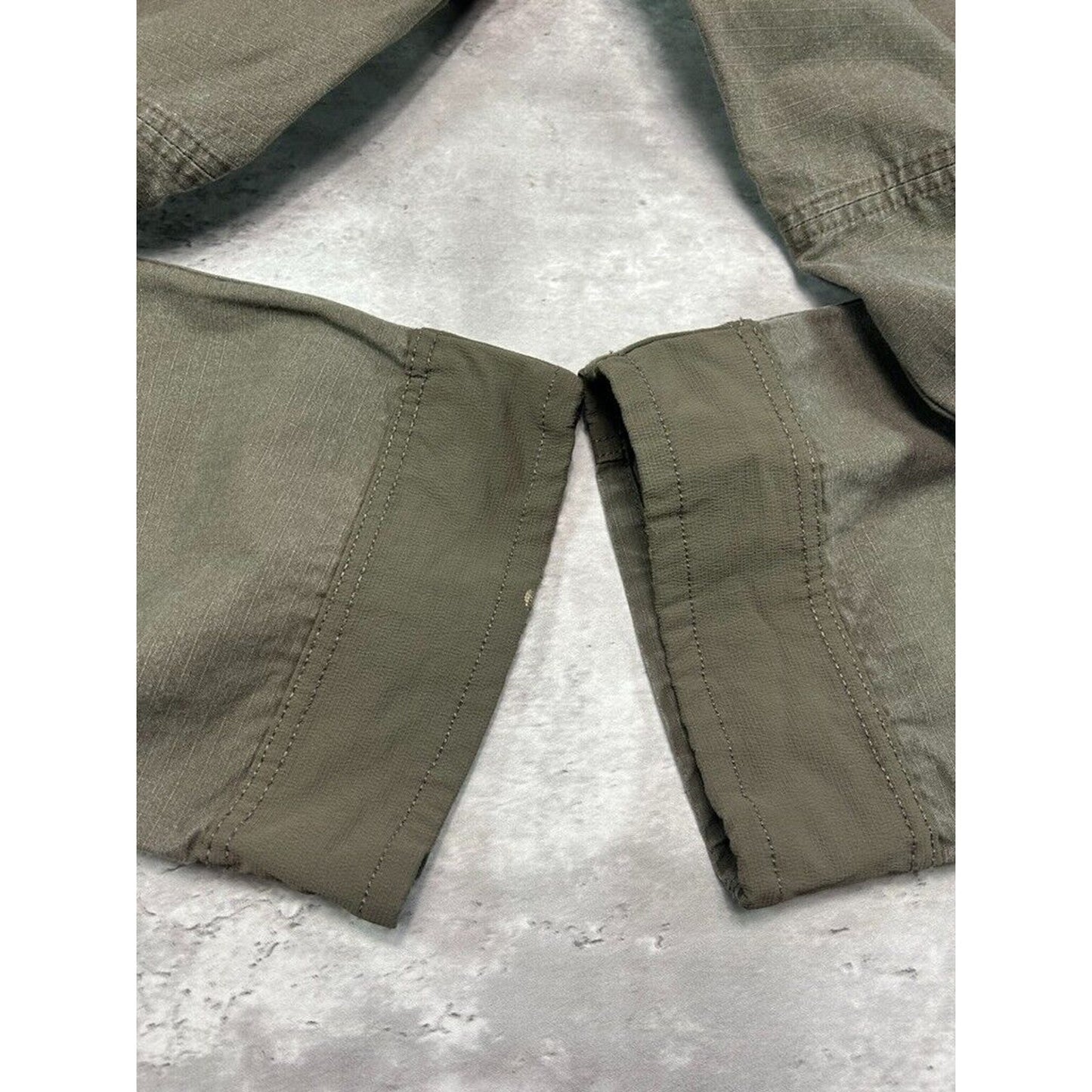 Carhartt Ripstop Work Wear Nylon Double Knee Carpenter Pants Size 39 Brown