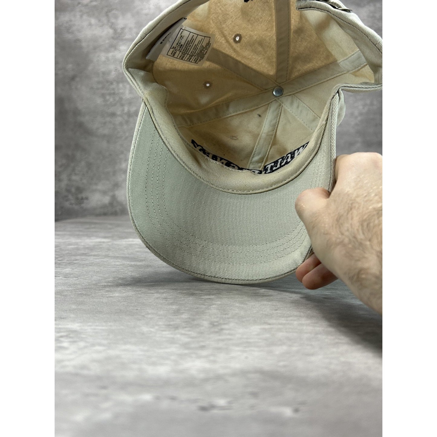 Vintage Walt Disney World Embroidered Spellout Character Strapback Hat OSFA