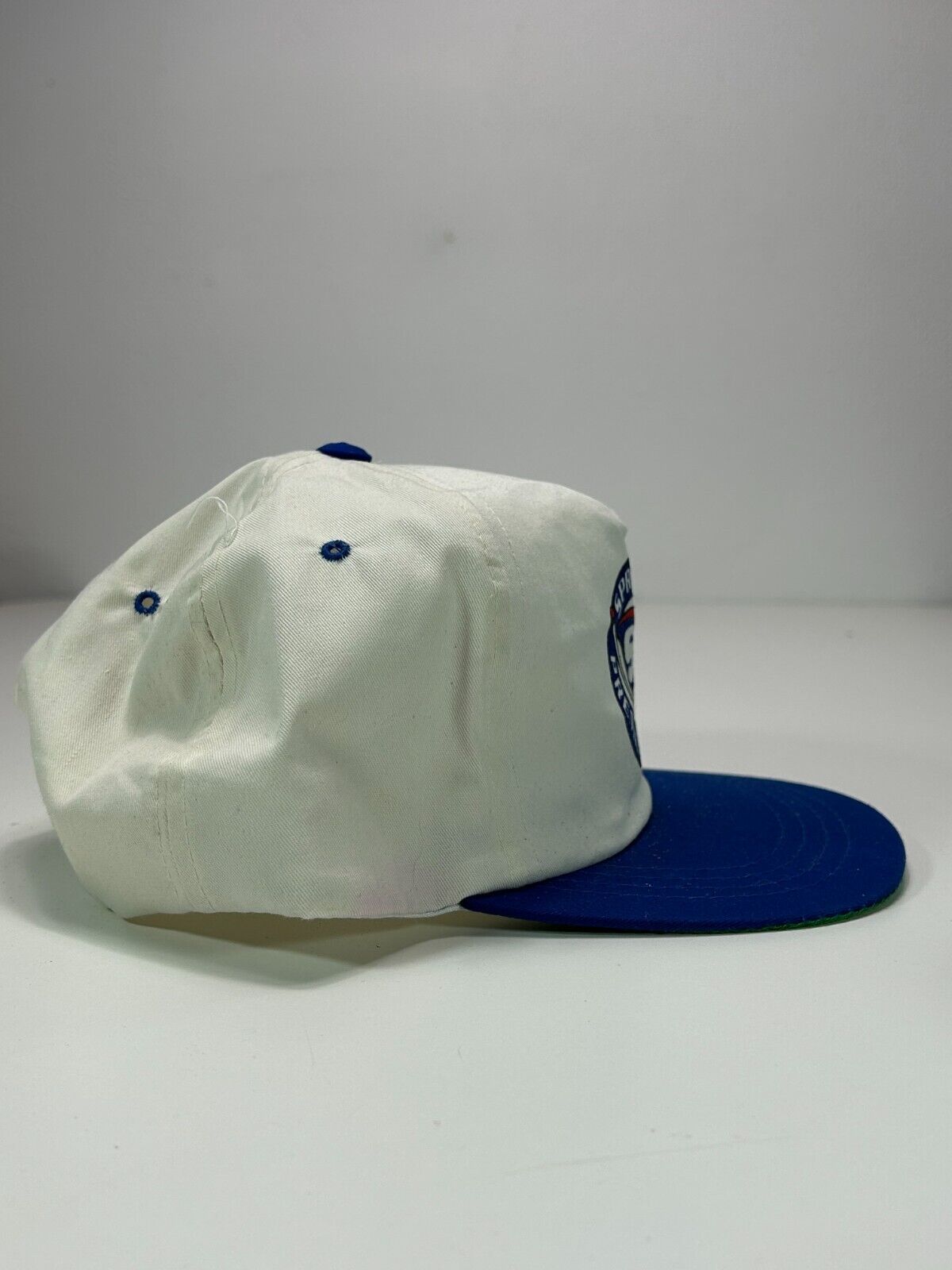 Vintage Sprague Premium Diesel Flag Graphic Two Tone Snapback Hat OSFA