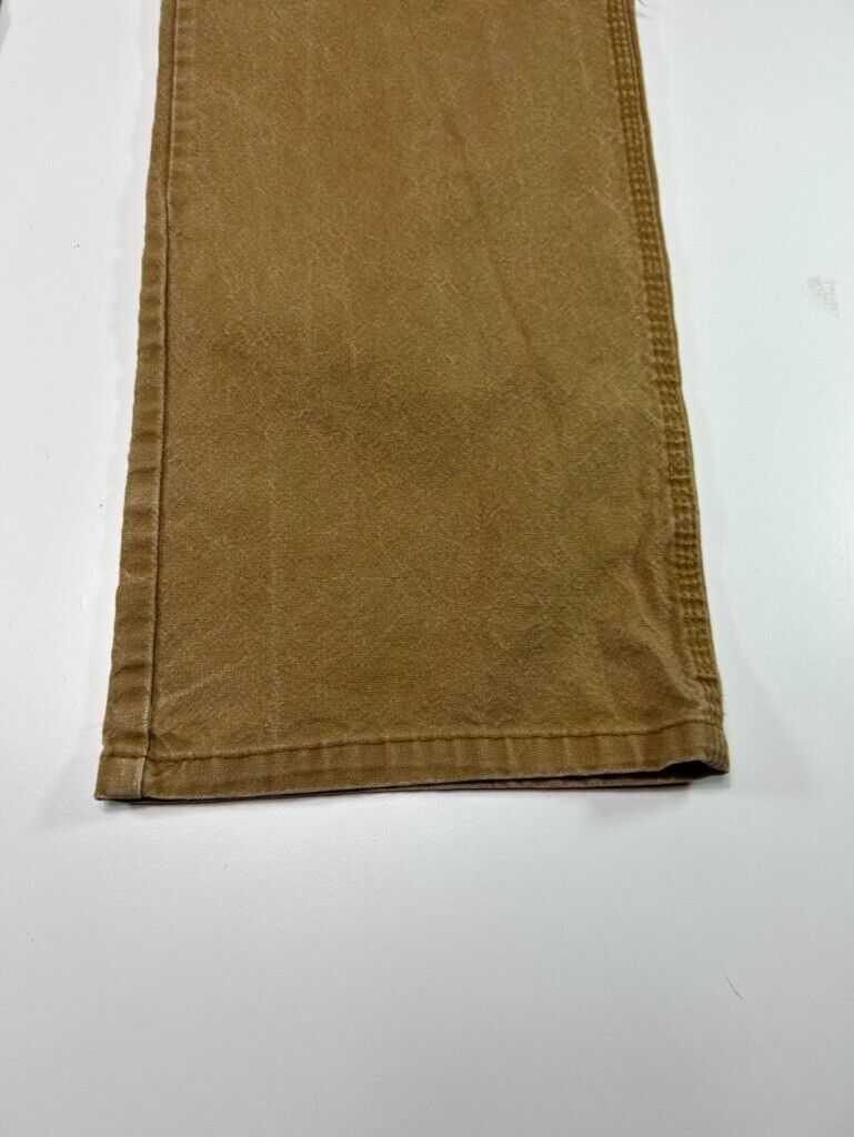 Vintage Dickies Canvas Workwear Carpenter Pants Size 36 Beige