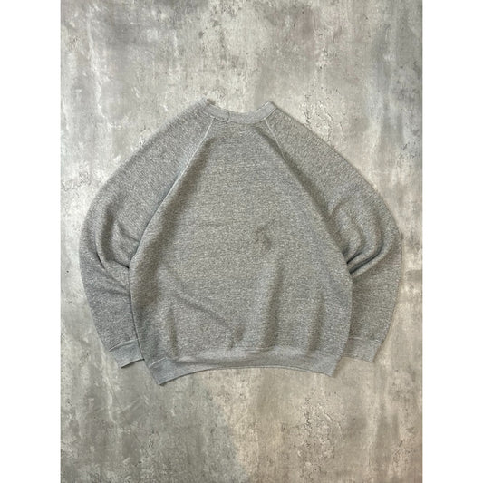 Vintage 80s Michigan Animals Nature Graphic Destination Sweatshirt Size XL