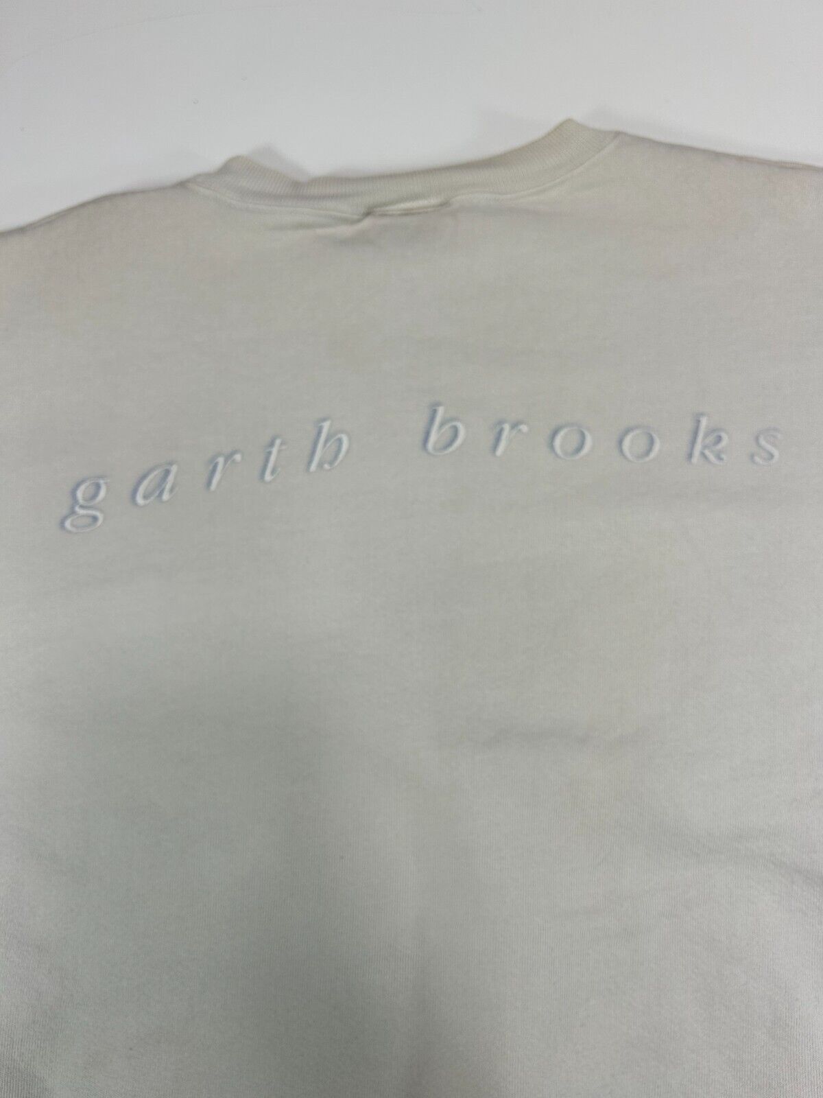 Vintage 1997 Garth Books Portrait Graphic Country Music Promo Sweatshirt Size XL