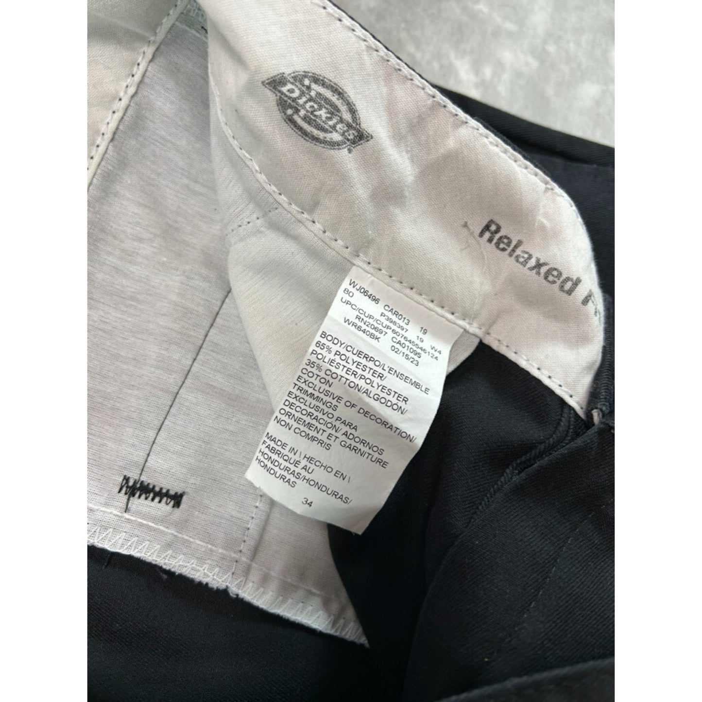 Dickies Relaxed Fit Five Pocket Chino Shorts Size 33