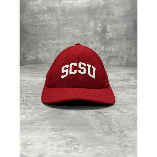 Vintage St. Cloud State University NCAA Embroidered Spellout Snapback Hat OSFA