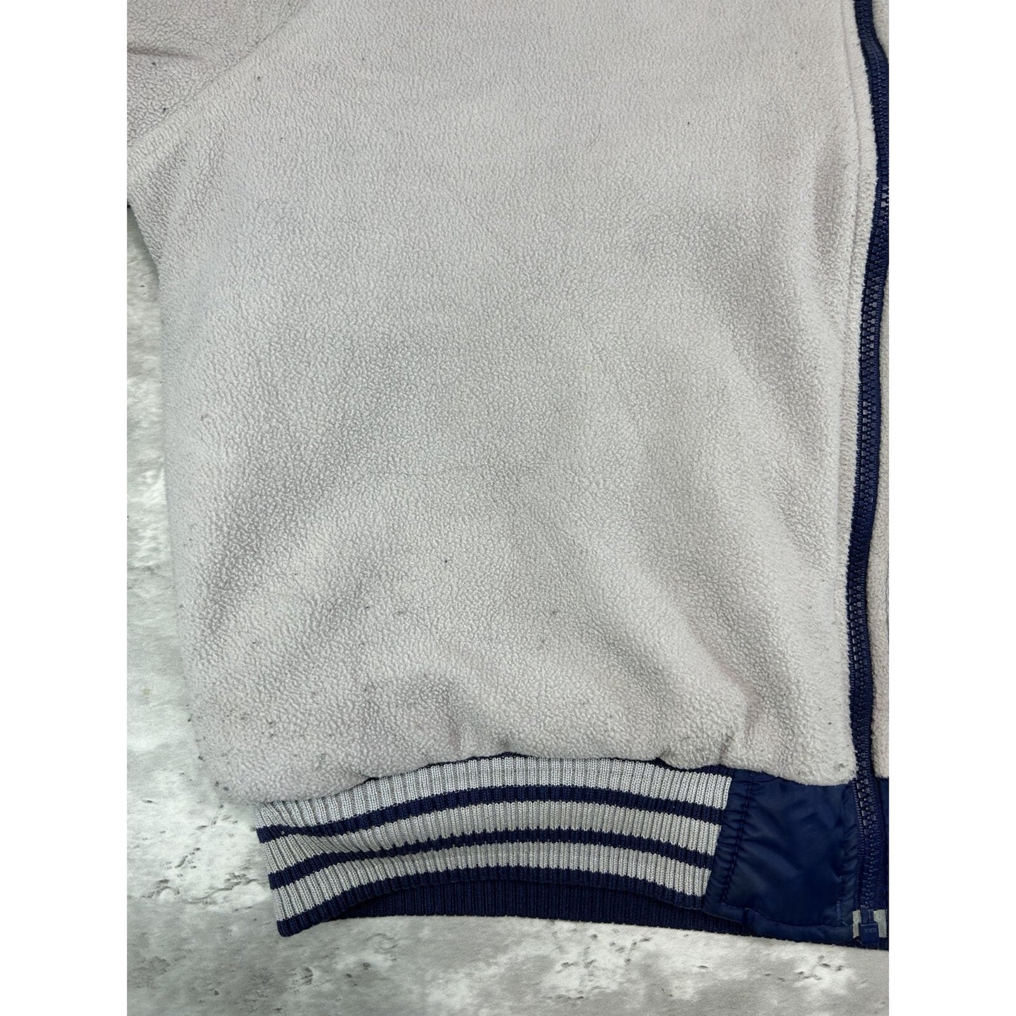 Vintage 90s Adidas Embroidered Logo Nylon Reversible Hooded Jacket Size Medium