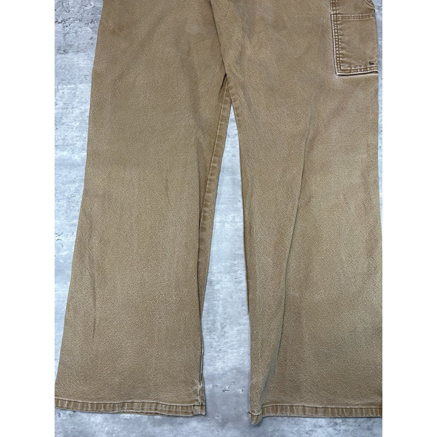 Dickies Canvas Workwear Carpenter Pants Size 40 Beige