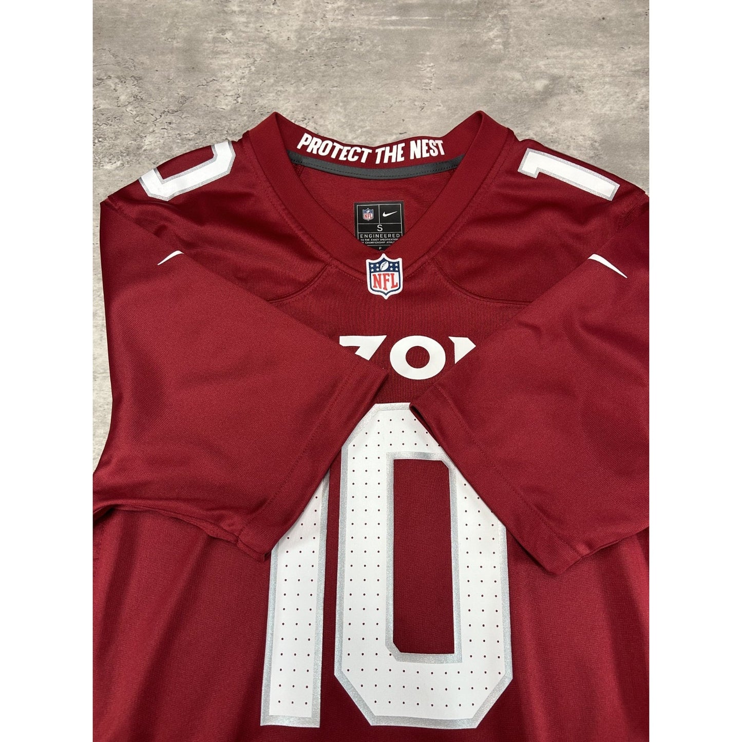 DeAndre Hopkins #10 Arizona Cardinals NFL Nike Team Jersey Size Small Red