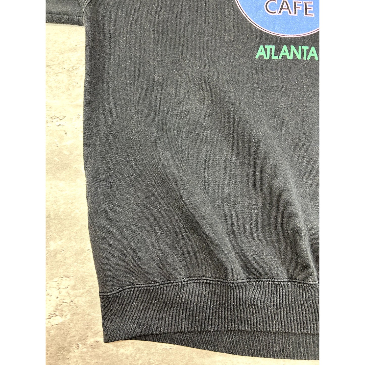 Vintage 90s Hard Rock Cafe Atlanta Graphic Destination Sweatshirt Size XL
