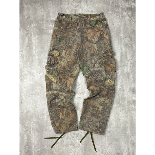 Vintage 90s Spartan Advantage Timber Tree Camo Hunting Cargo Pants Size Medium
