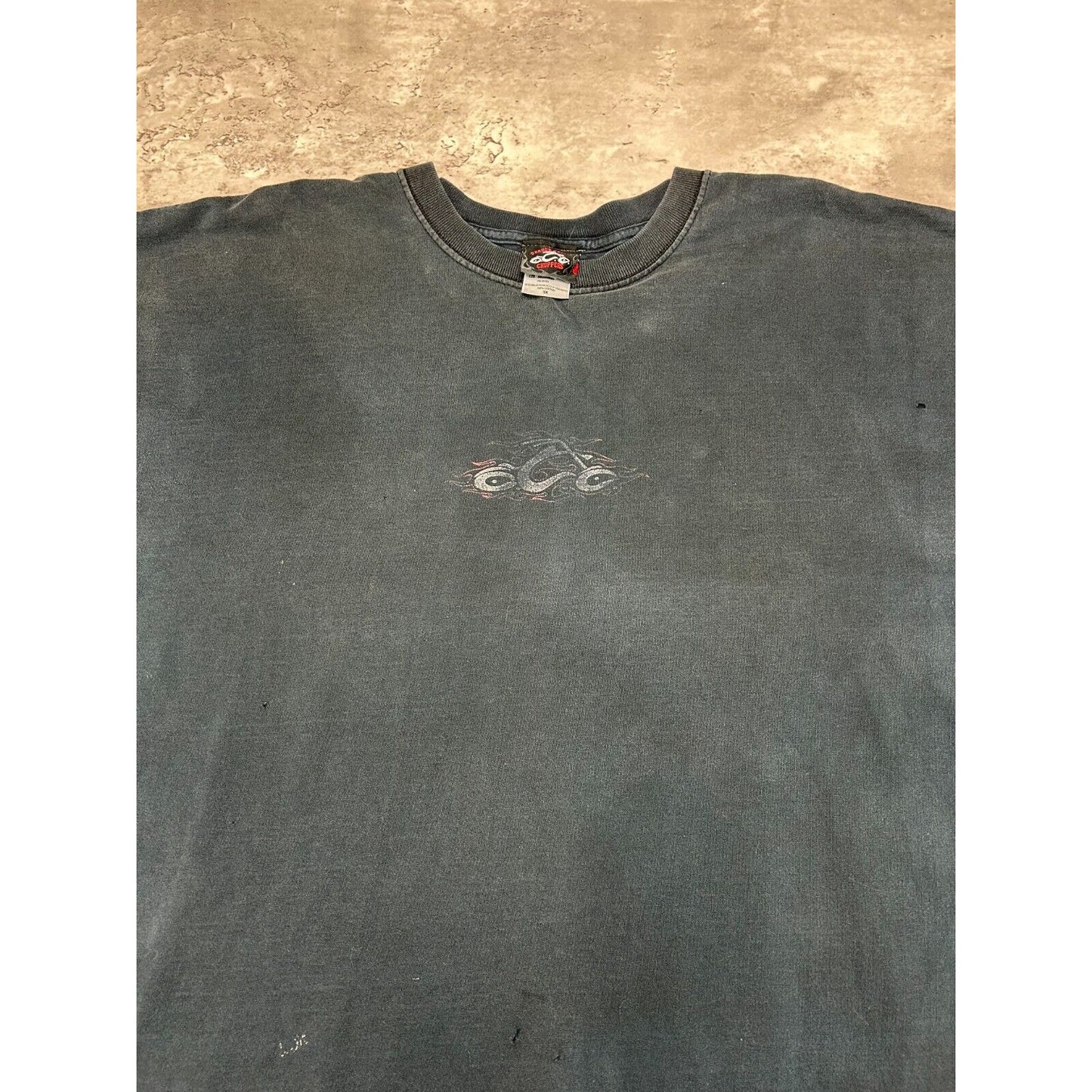 Vintage Orange County Choppers Motorcycle Graphic T-Shirt Size XXXL Black